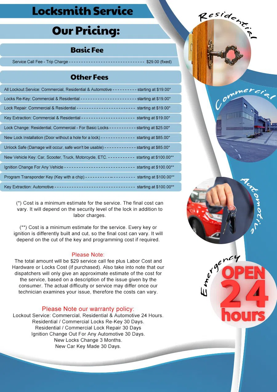 Golden Locksmith Services Livingston, NJ 973-864-3103